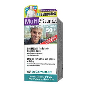 WEBBER NATURALS 男士綜合維他命礦物質