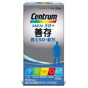 善存男士50+配方 60粒